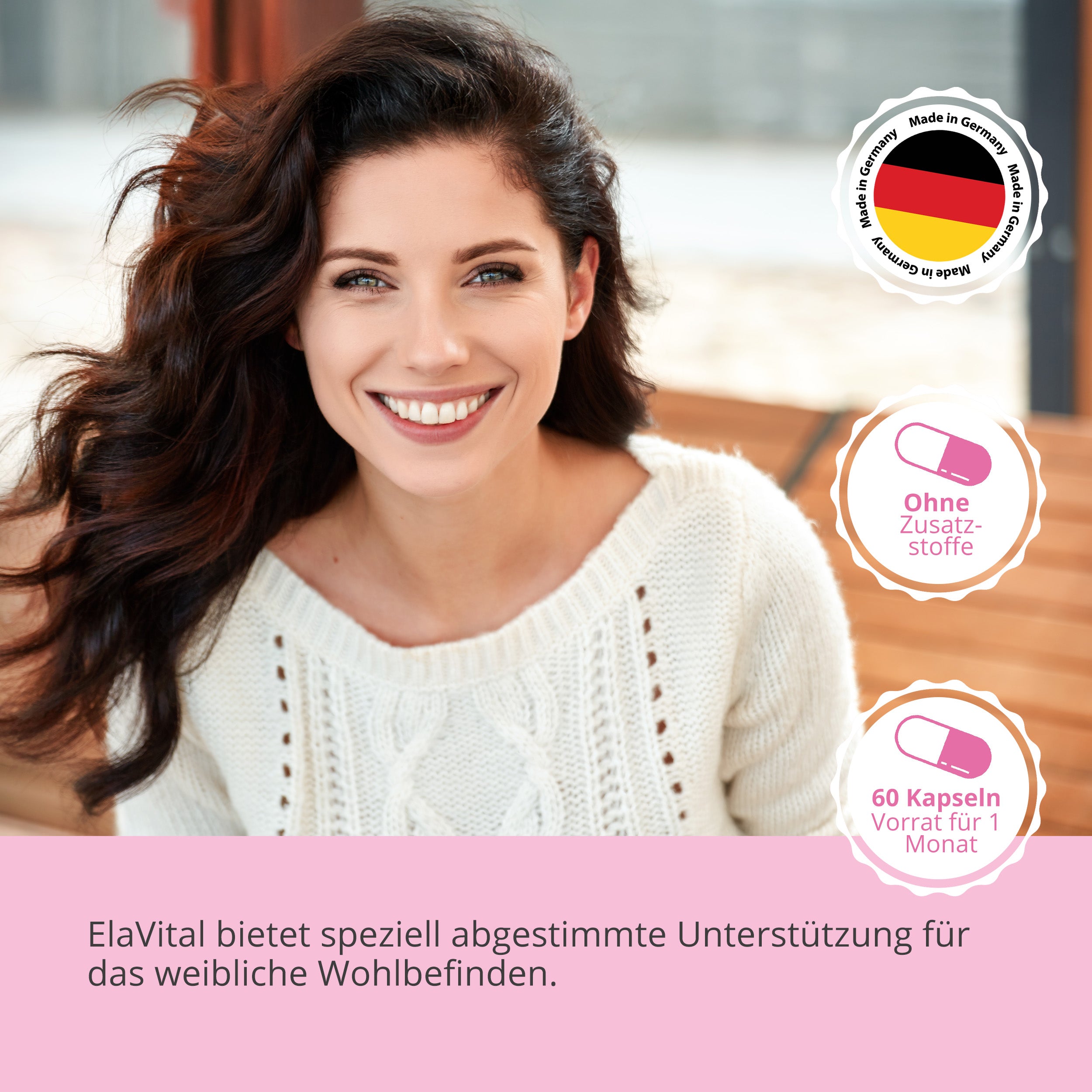 PURMEO ElaVital | Nahrungsergänzung für die Frau
