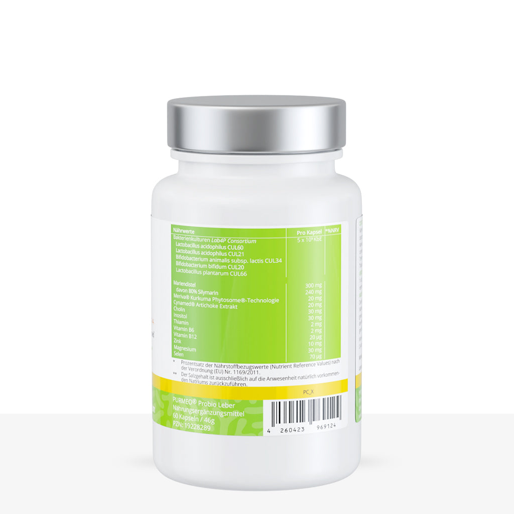 PURMEO Probio Liver | Lactic acid bacteria and plant extracts