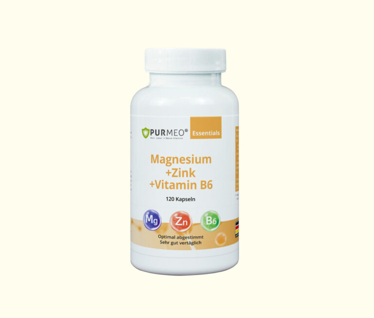 Purmeo Magnesium Zink Vitamin B Optimale K Rperfunktion