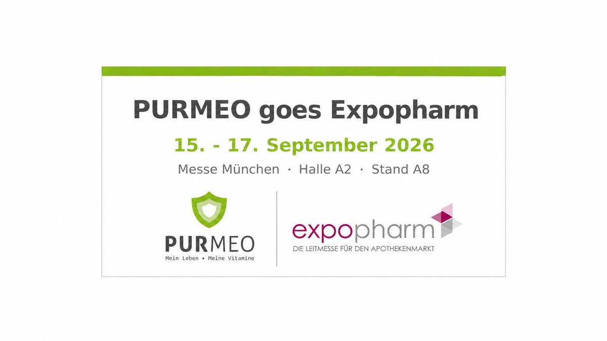 PURMEO goes Expopharm: Besuchen Sie uns vom 15. bis 17. September in München
