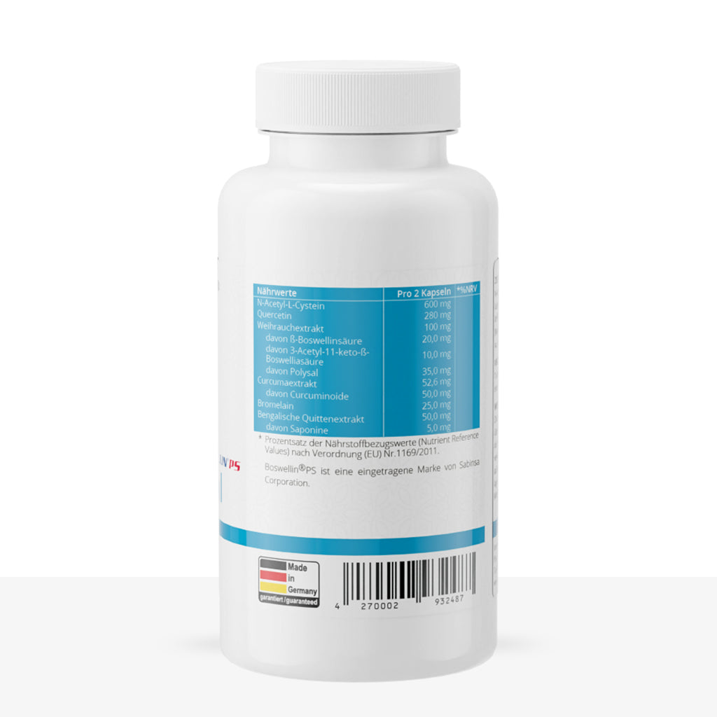 PURMEO AtemVital | N-Acetyl-L-Cystein und Boswellin®PS