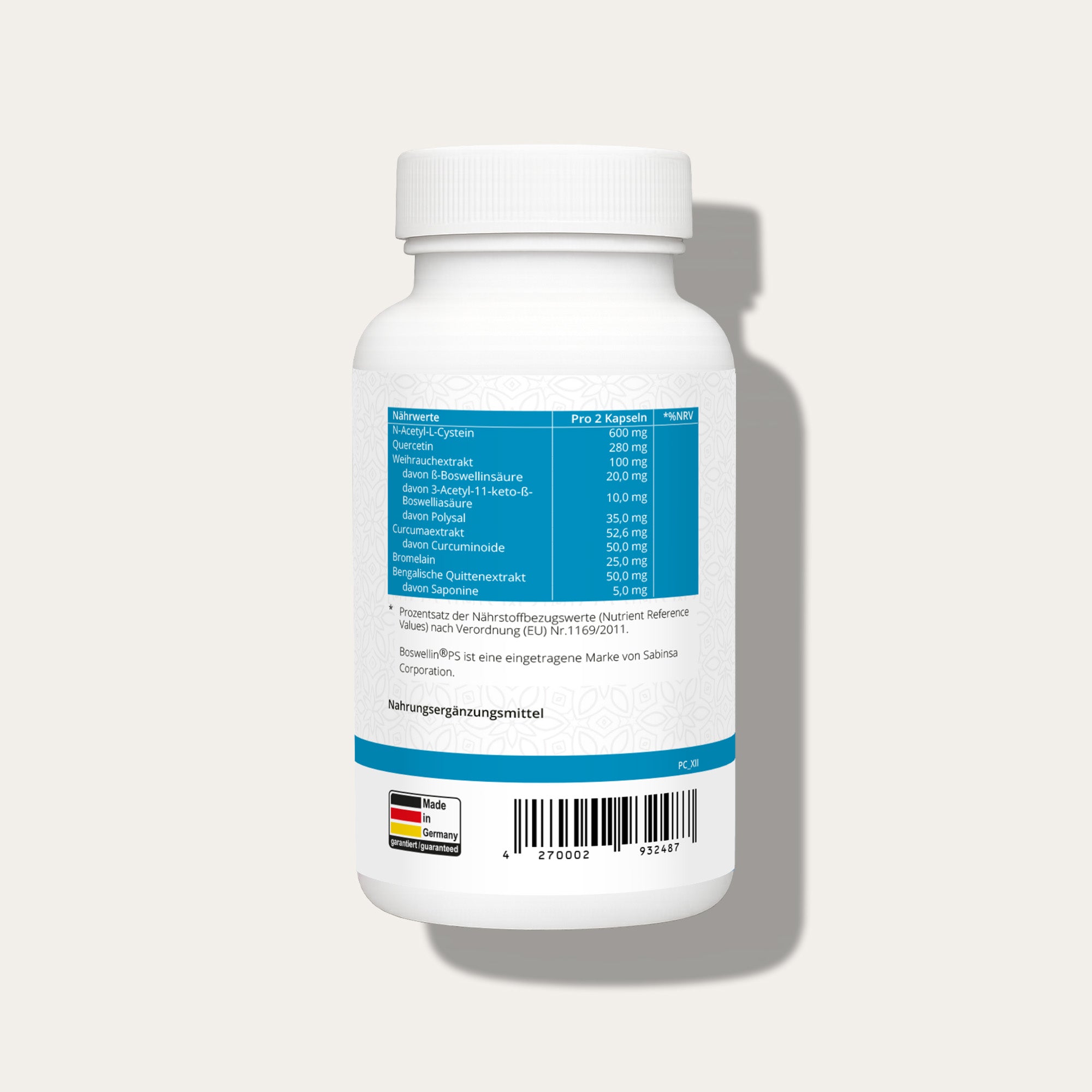 PURMEO AtemVital | N-Acetyl-L-Cisteina e Boswellin®PS