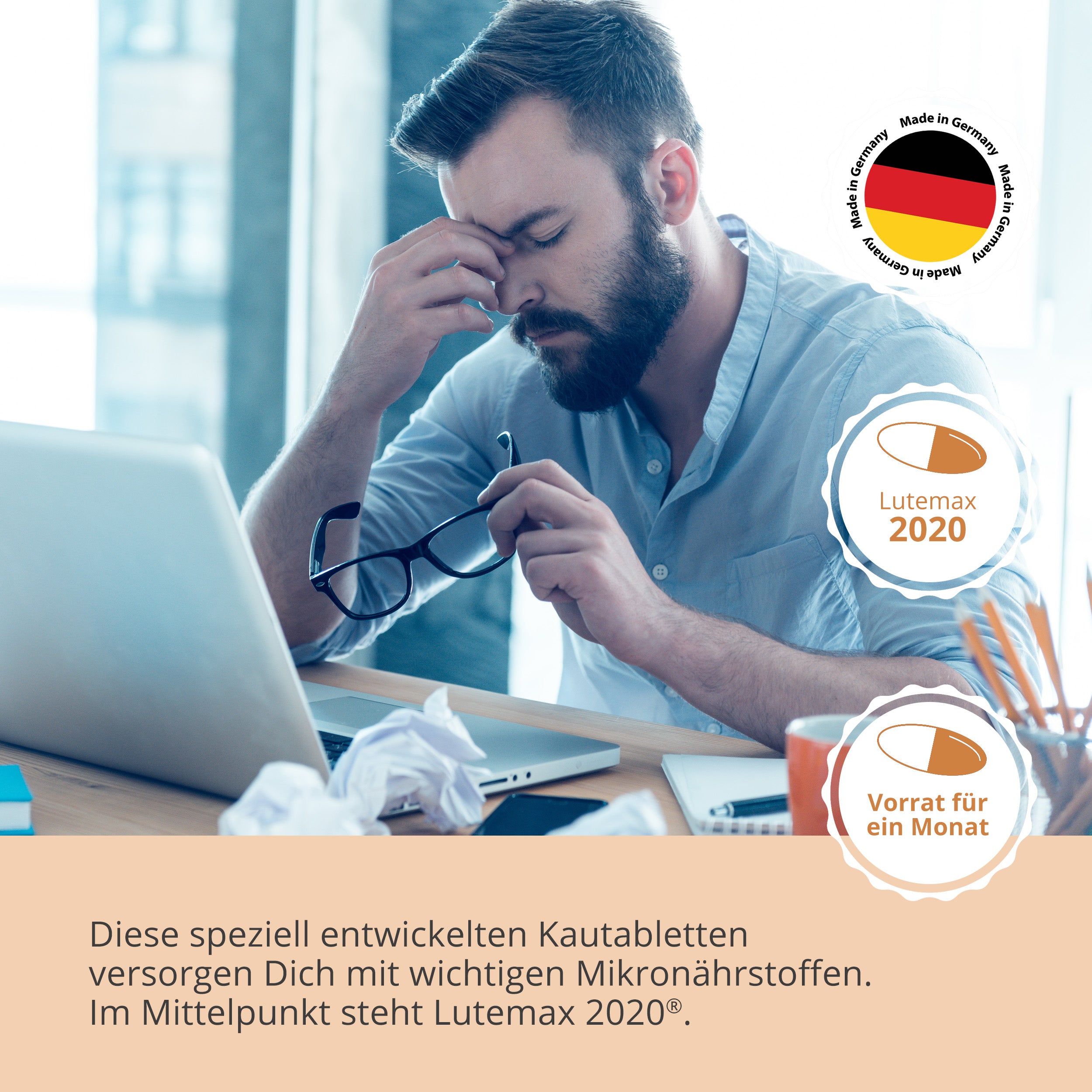 PURMEO Brilliant | Lutein von Lutemax und Heidelbeerextrakt