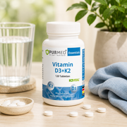 PURMEO Vitamine D3 + K2 | Soleil, os et articulations