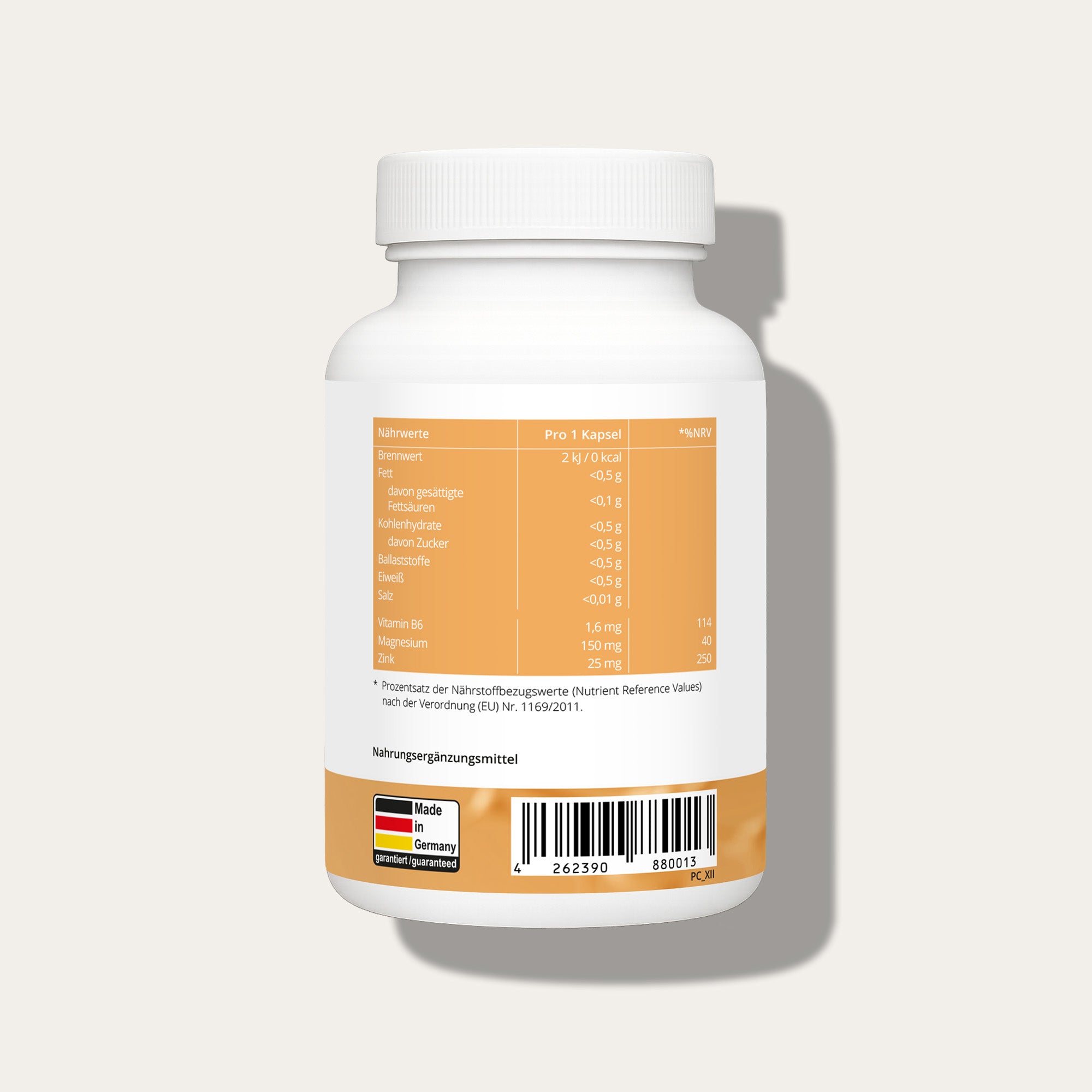 PURMEO Magnesium+Zinc+Vitamin B6