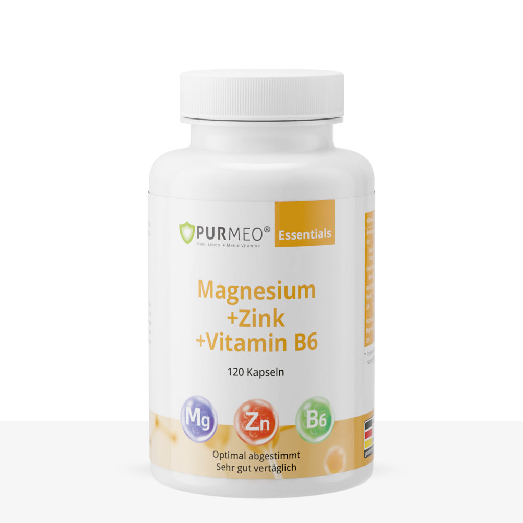 PURMEO Magnesium+Zink+Vitamin B6