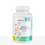 PURMEO Vitamine und Mineralstoffe | 26 Mikronährstoffe perfekt agestimmt in 1 Tablette