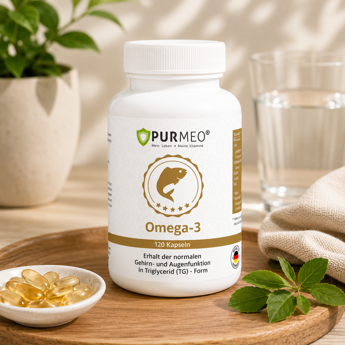 PURMEO Omega-3 | Herz und Gehirn
