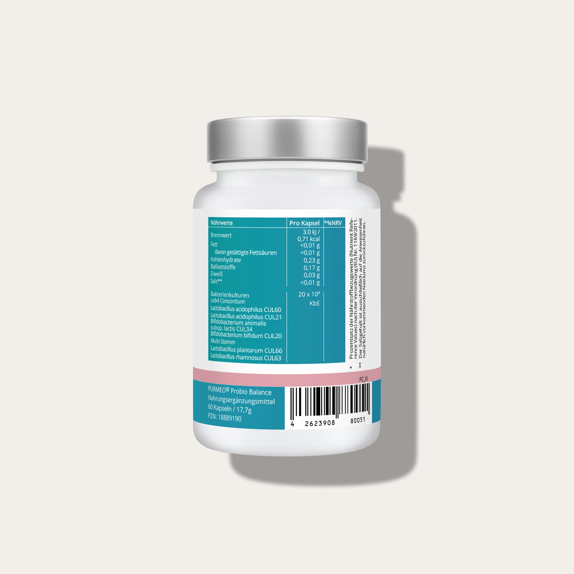 PURMEO Probio Balance |  Lactobacillus, Bifidobacterium