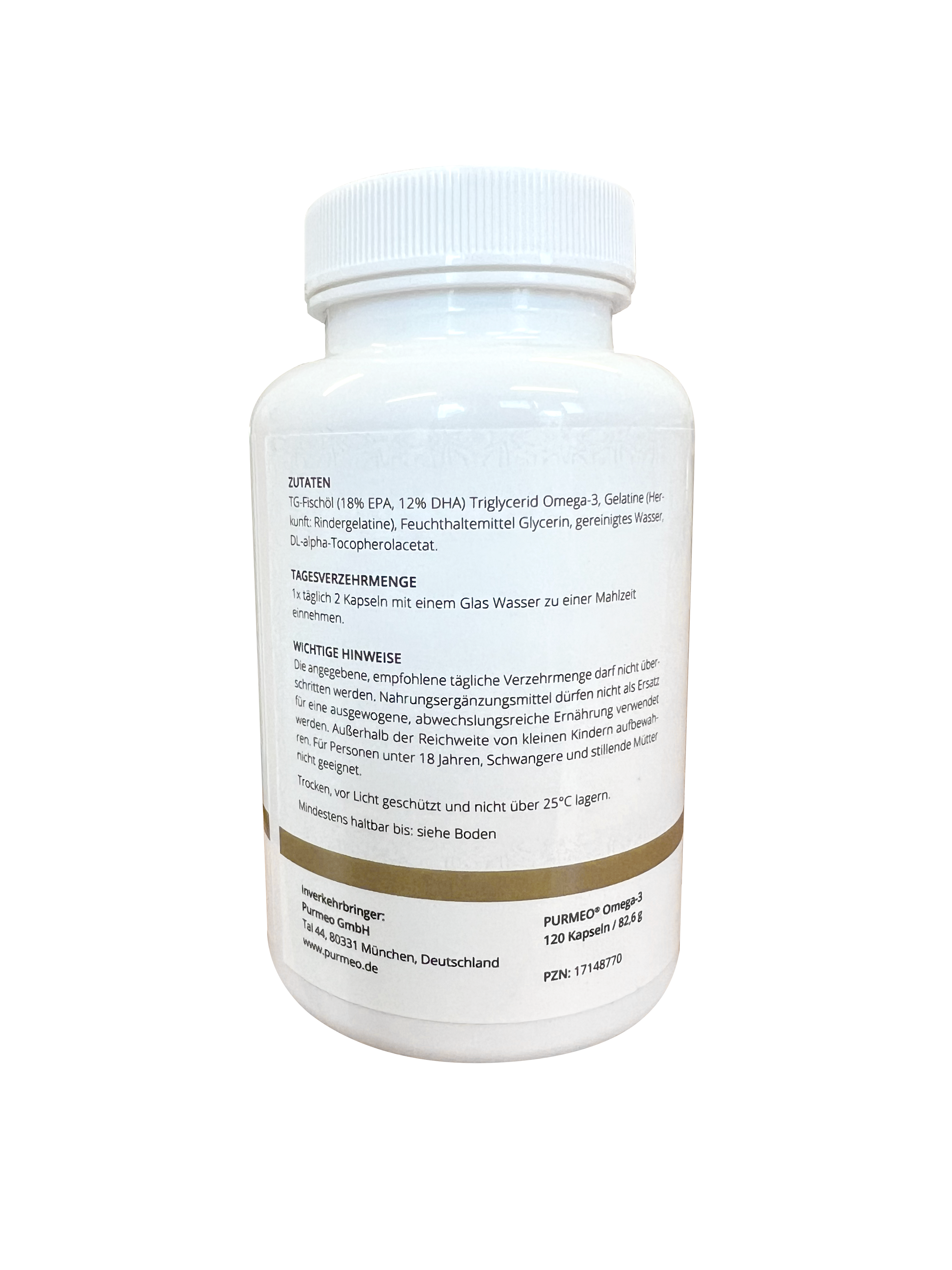 PURMEO Omega-3 | Herz und Gehirn