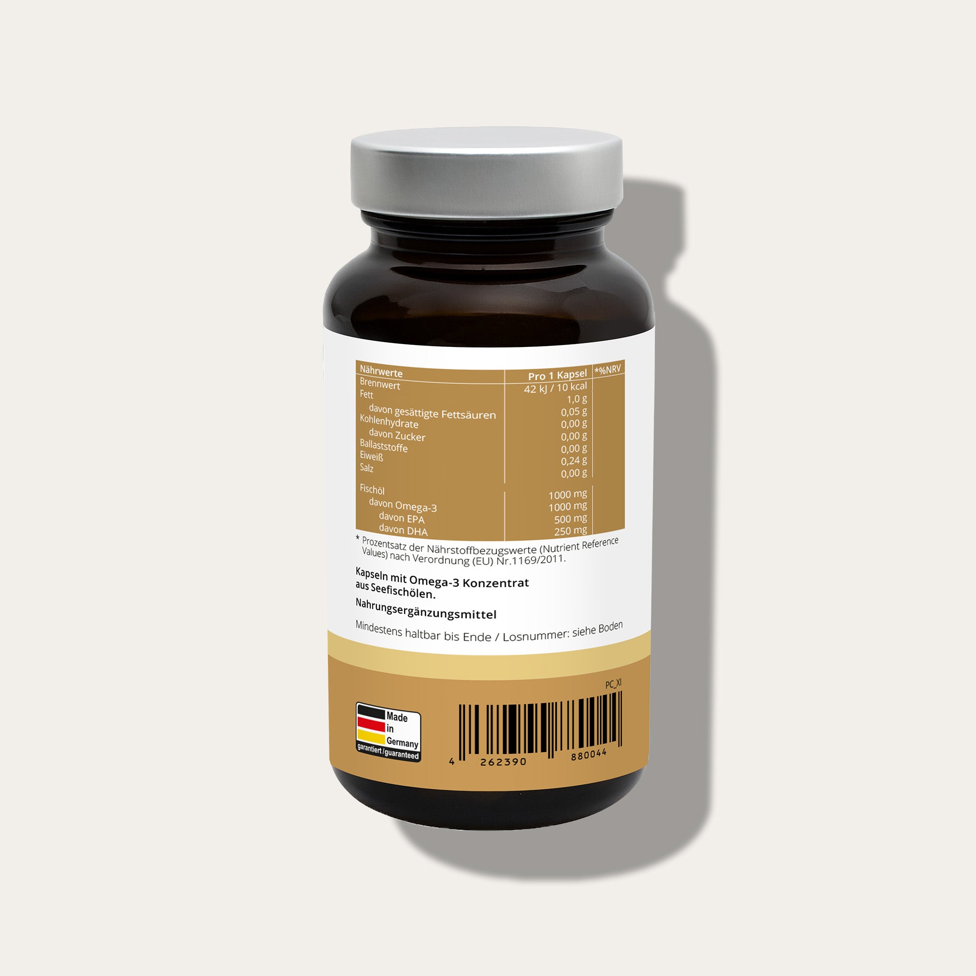 PURMEO TGN Fischöl | 1000 mg Omega-3