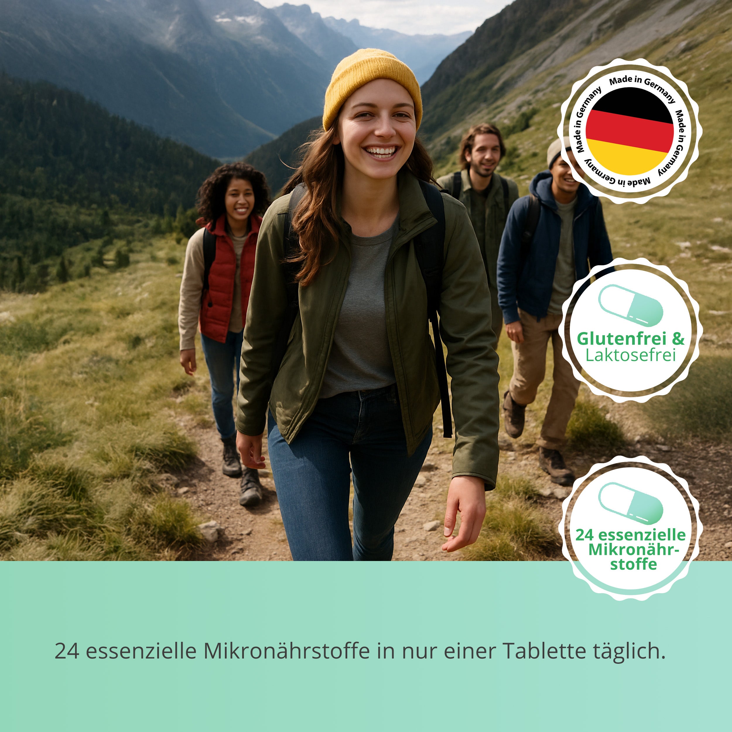 PURMEO Vitamins and Minerals | 26 micronutrients perfectly balanced in 1 tablet 