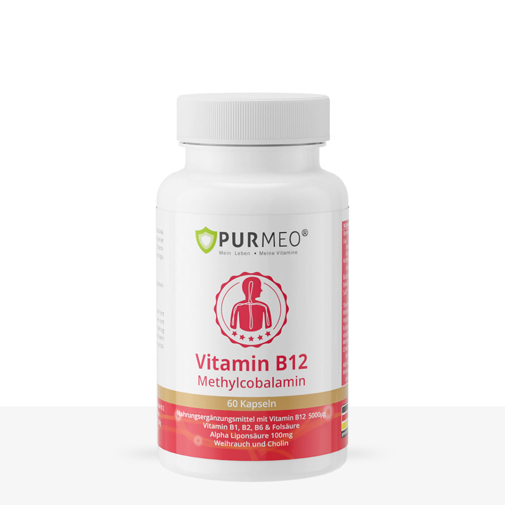 PURMEO Vitamin B12 Methylcobalamin