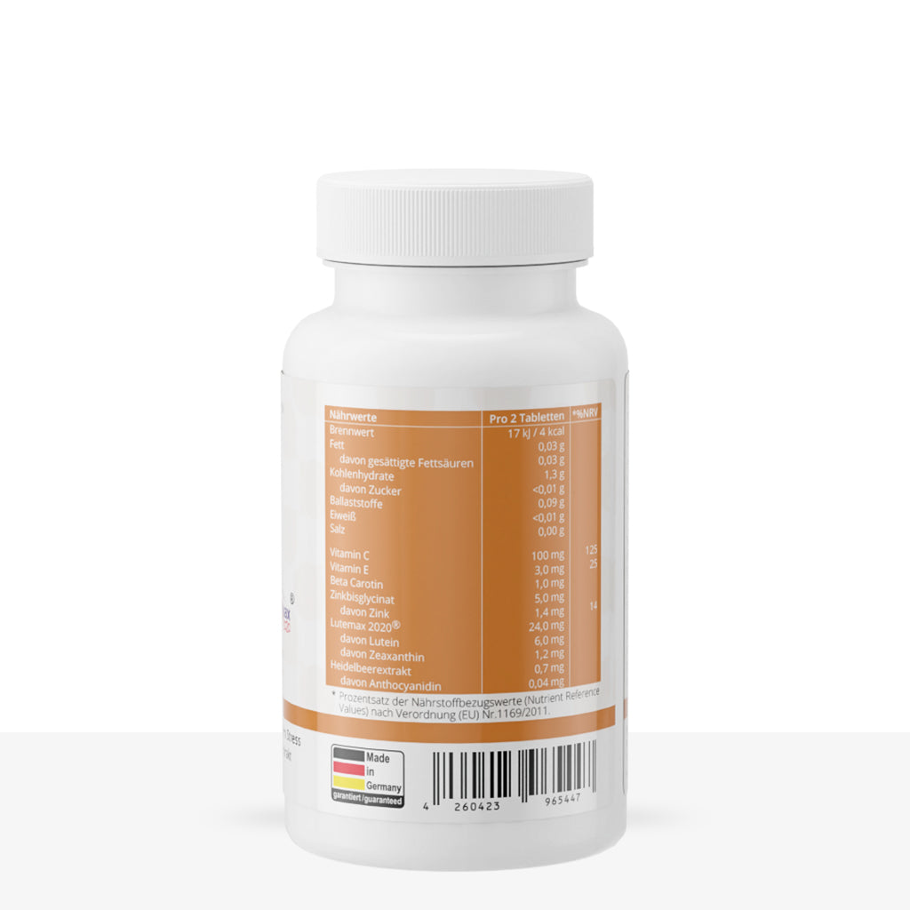 PURMEO Brilliant | Lutein von Lutemax und Heidelbeerextrakt