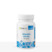 PURMEO Vitamin D3 + K2 | Sonne, Knochen und Gelenke