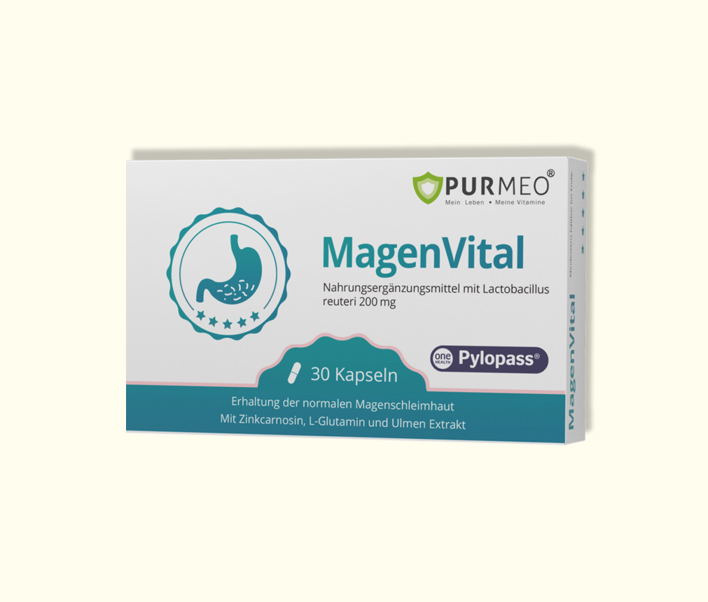 Packung MagenVital-Tabletten